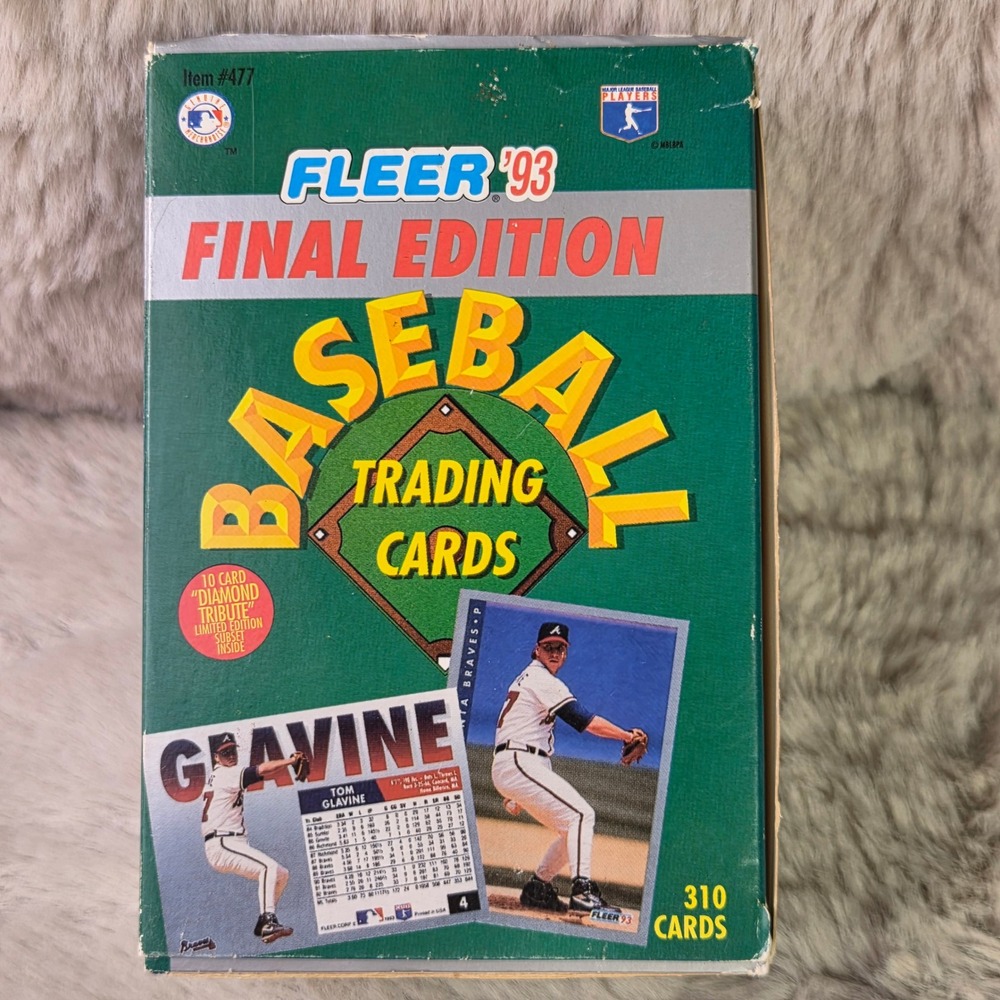1993 Fleer Final Edition Baseball Cards Box Set 310 Cards Diamond Tribute 477